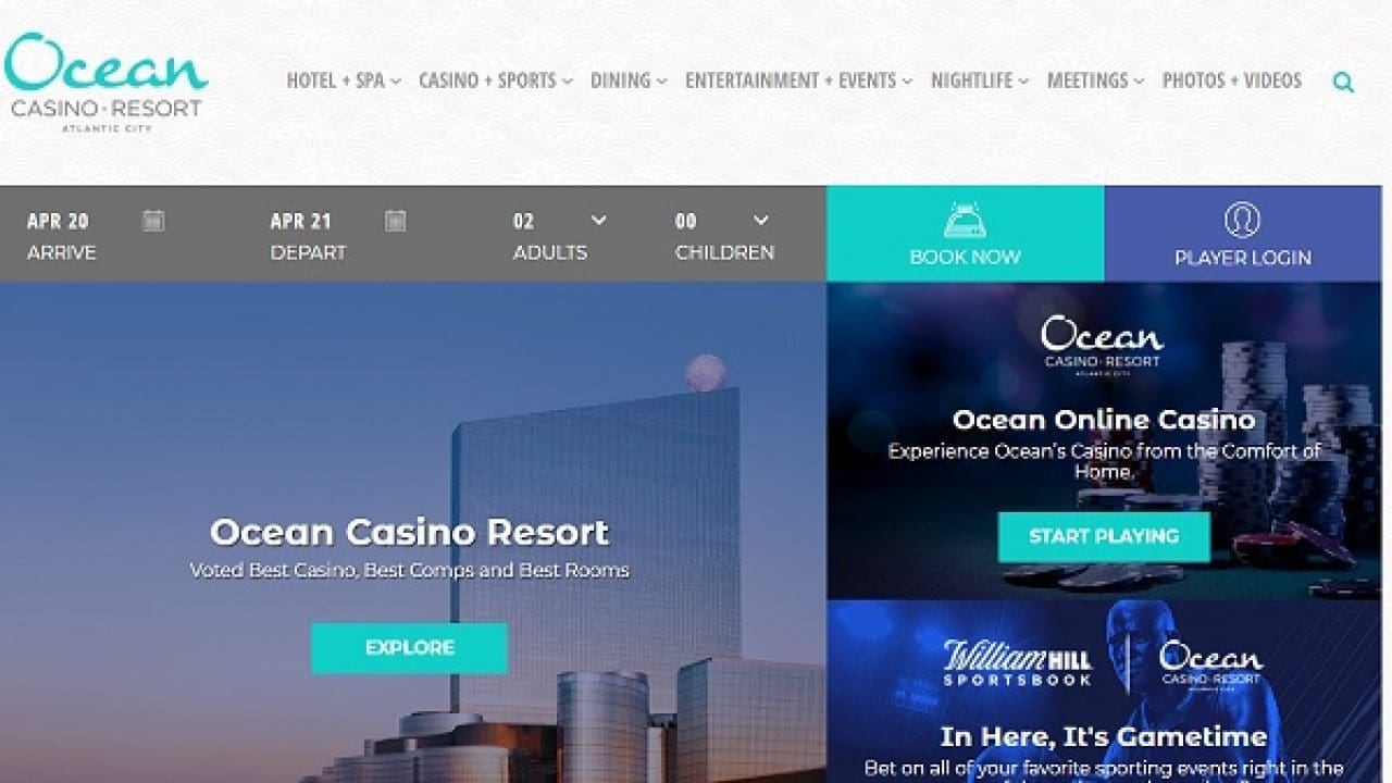 ocean casino resort online check in