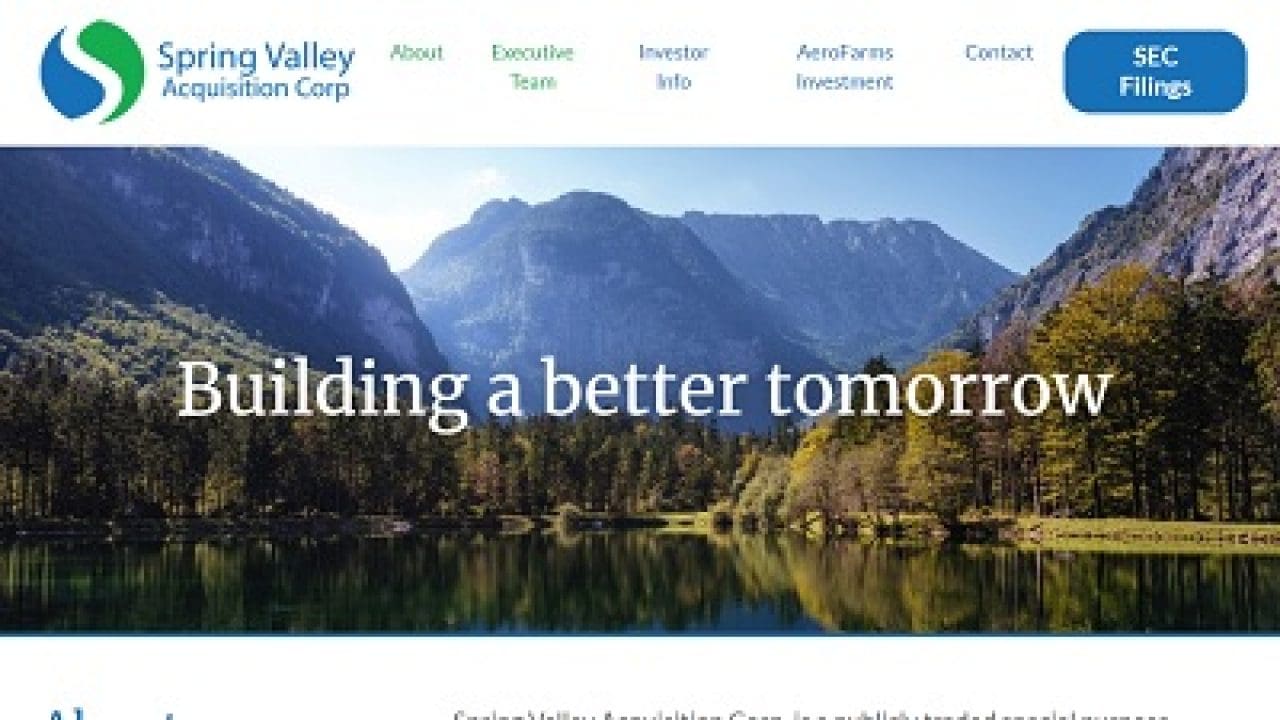 Spring Valley Announces Shareholder Approval Of Business Combination ...