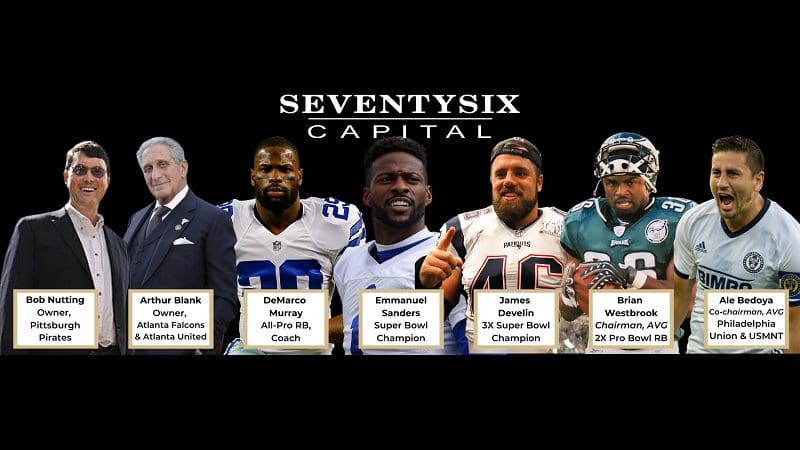 Brian Westbrook joins SeventySix Capital's Athlete Venture Group