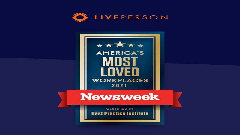 Liveperson Named To Newsweeks List Of The Most Loved Workplaces For