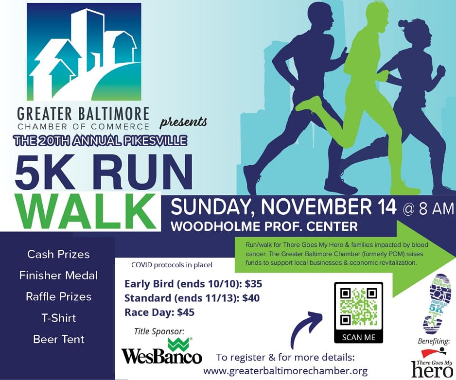 Miles That Matter Pikesville 5K Returning to Woodholme Center, Nov. 14 ...