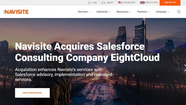 Navisite Acquires EightCloud | citybiz