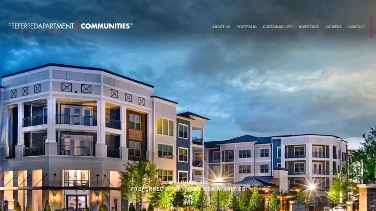 Preferred Apartment Communities to be Acquired by Blackstone Real Estate Trust