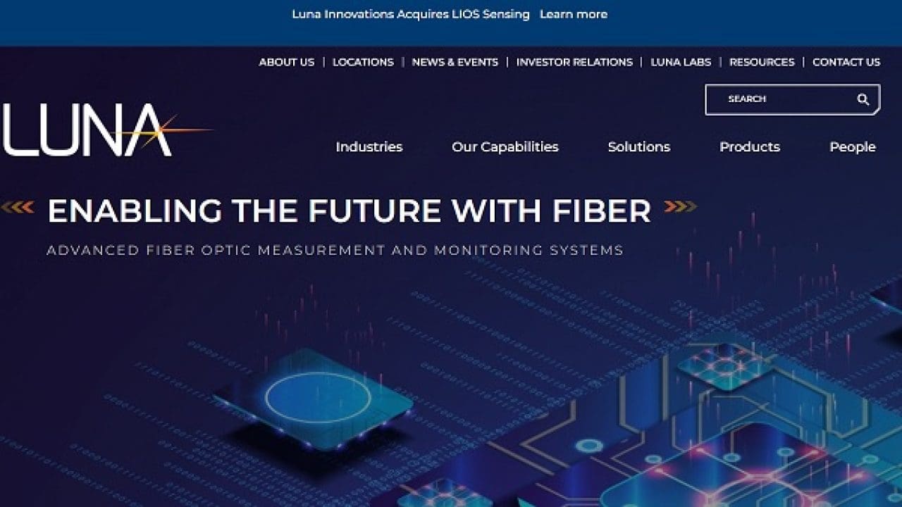 Luna Innovations Acquires LIOS Sensing | Citybiz