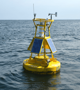 A data collection buoy in action | citybiz