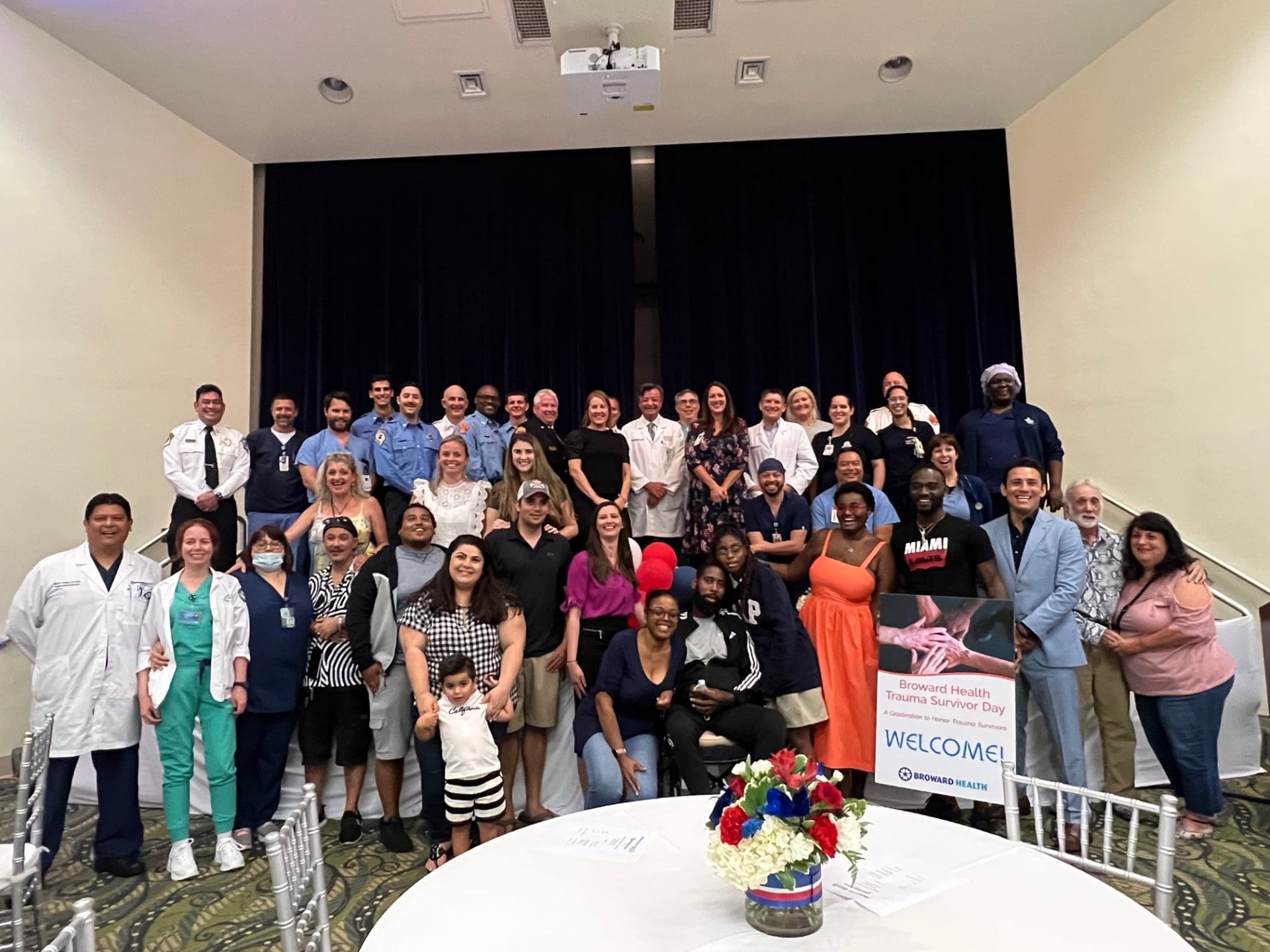 Broward Health Celebrates Trauma Survivors, Caregivers