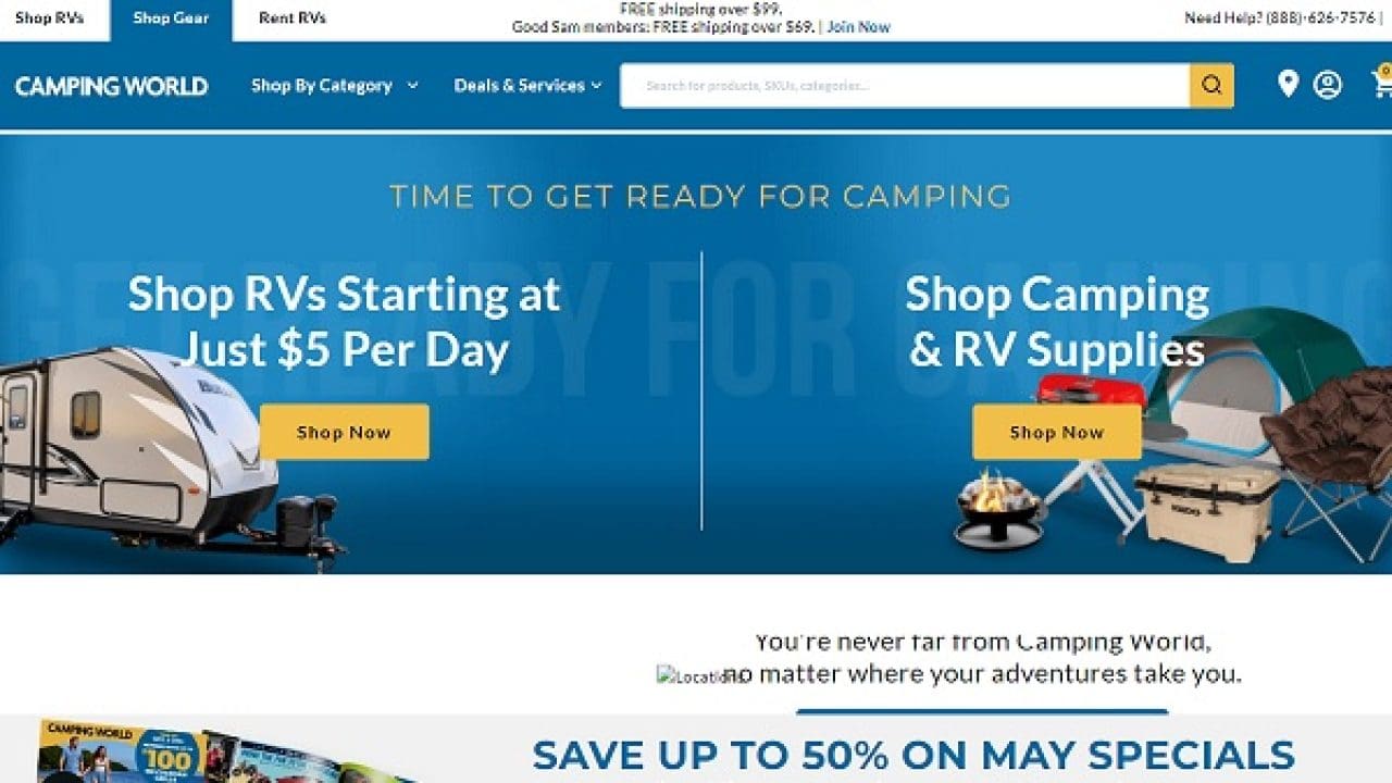 Camping World Acquires Richardson's RV Centers