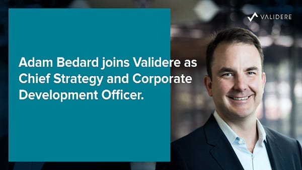 Validere Hires Adam Bedard as Chief Strategy and Corporate Development ...