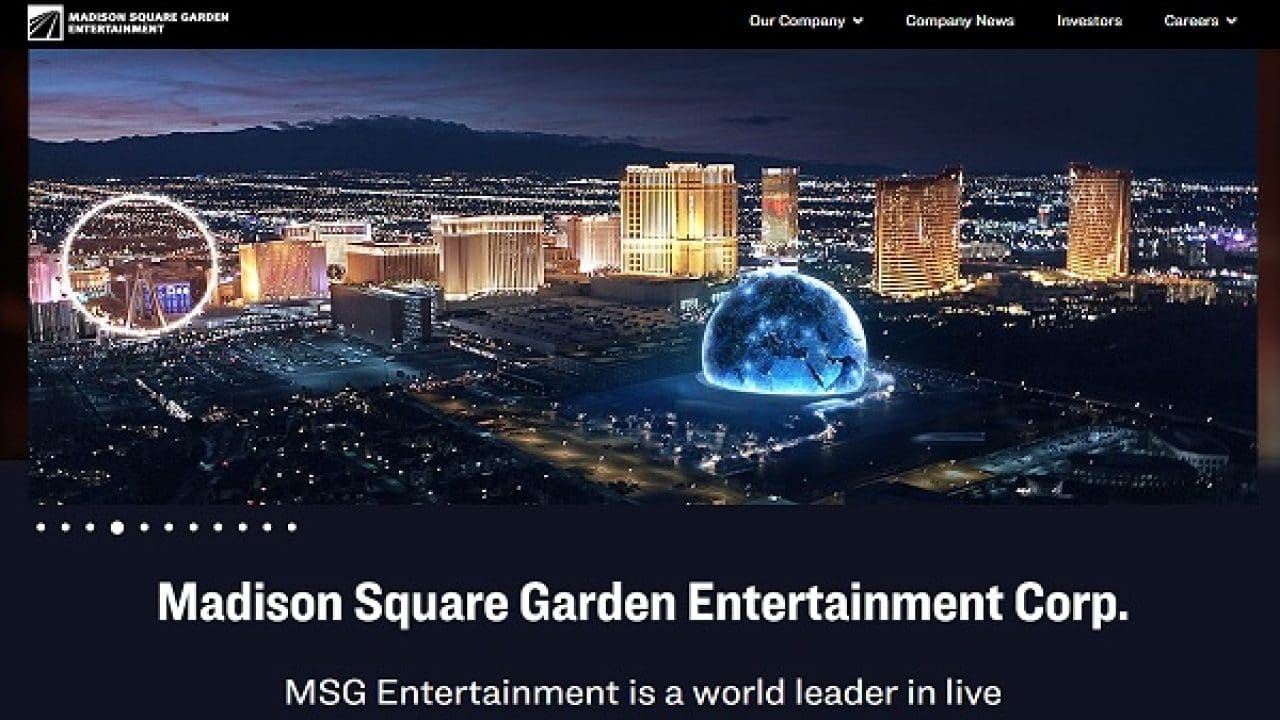 Madison Square Garden Entertainment 1280x720 