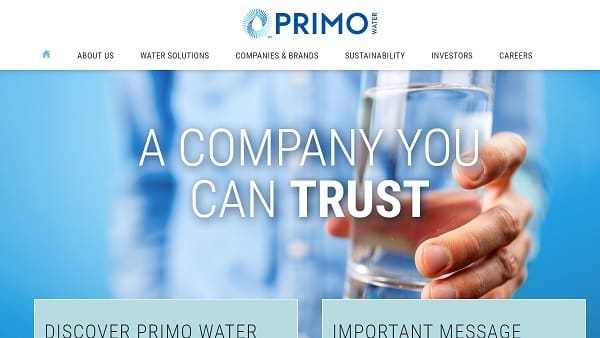 Water Solutions - Primo Water Corporation