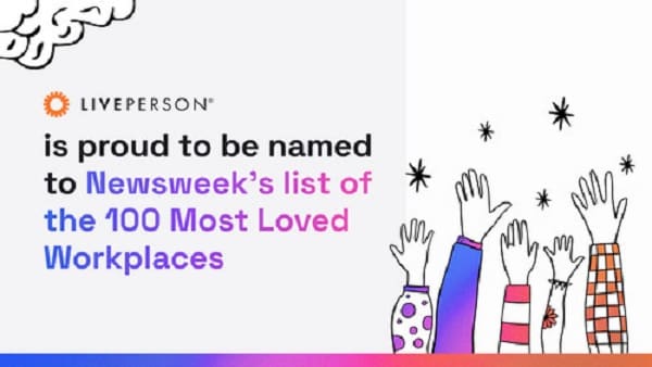 Liveperson Named To Newsweeks List Of The 100 Most Loved Workplaces