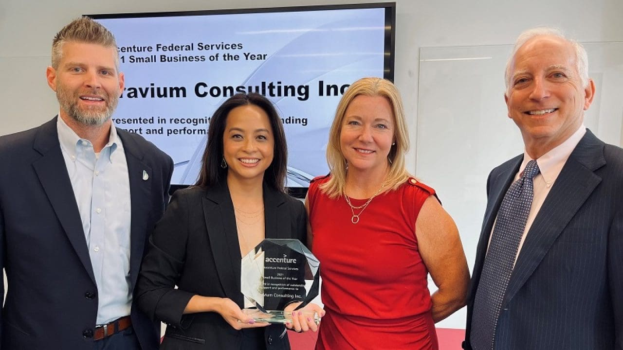 Accenture Federal Services Names Bravium Consulting, Inc. 2022 Small ...