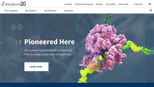 Alnylam Recognized by Science Magazine as Top Employer for Fourth ...