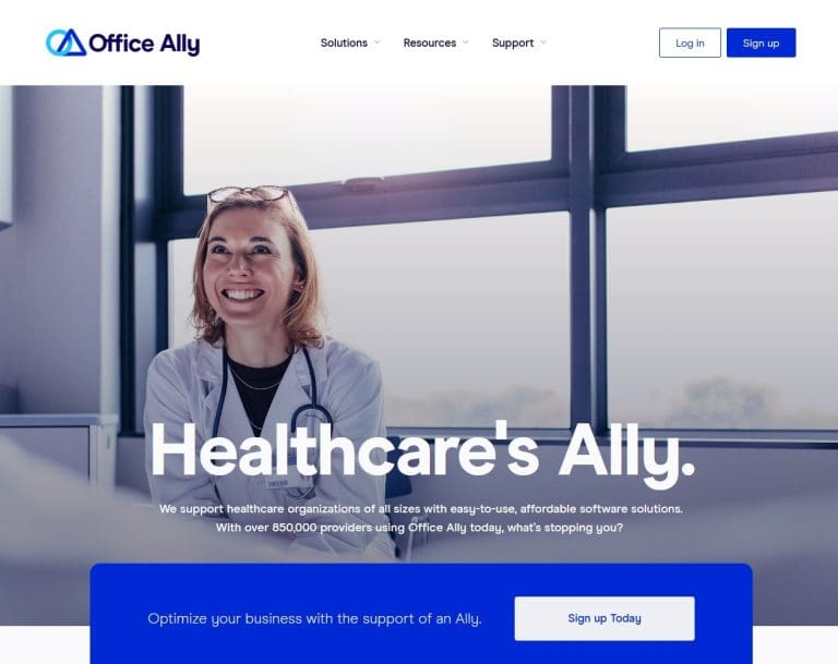 Office Ally Launches New Website
