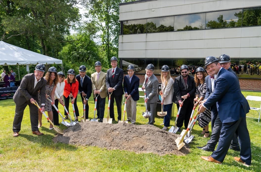 New York Blood Center Enterprises Hosts Official Groundbreaking For New ...