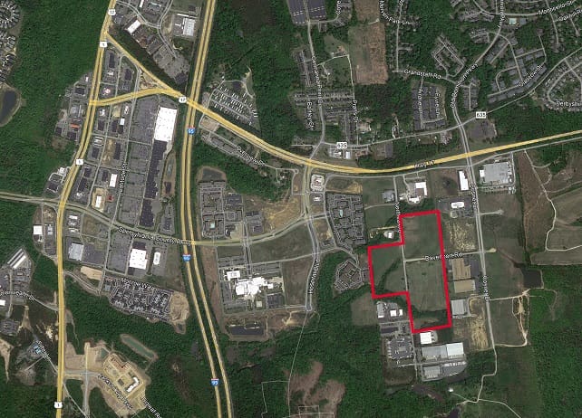 Land for sale for future industrial development