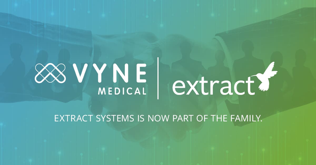 Vyne Medical Acquires Extract Systems | Citybiz