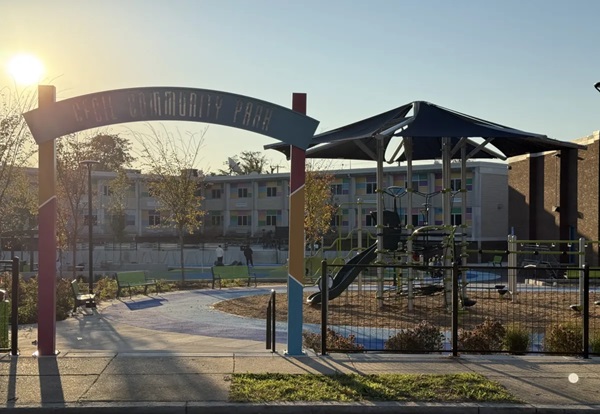 East Baltimore Park Gets .6M Makeover, with Playground and Fitness Equipment, Outdoor Classroom, and More