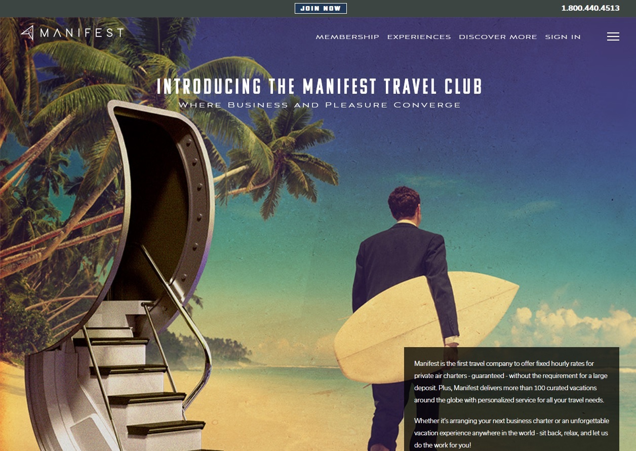 Manifest Travel Club Acquires Skyroads Aviation