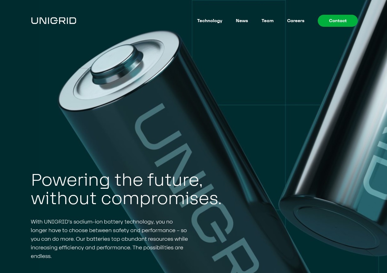 Unigrid Battery Secures Funding from LG Technology Ventures